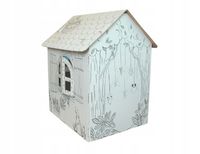 Domek tekturowy do zabawy dla dzieci