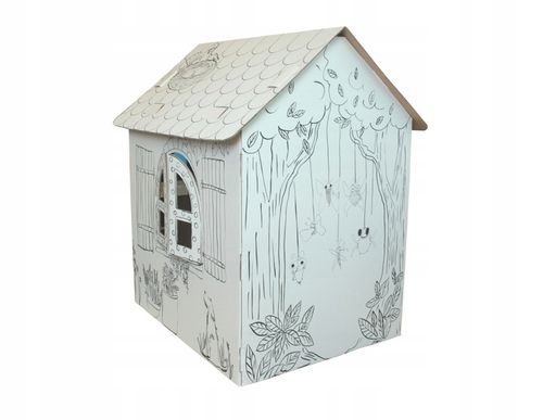 Domek tekturowy do zabawy dla dzieci na Arena.pl