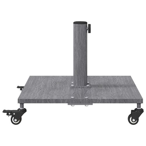 Podstawa do parasola na zewnątrz Wygląd ciemnego szarego drewna na Arena.pl