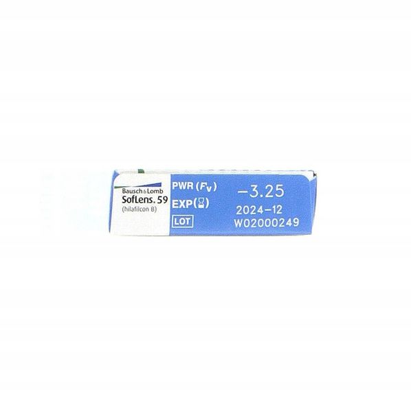 Soflens 59 - niezmącone spojrzenie moc -6,50 zdjęcie 3