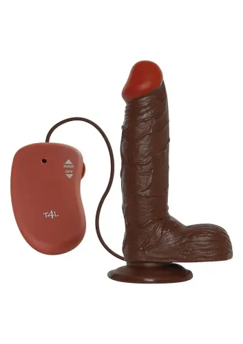 Wibrator-REALISTIC VIBRATOR REAL RAPTURE BROWN 7.5" na Arena.pl