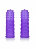 calexotics intimate play finger tingler silikonowe nakładki na palce 2 szt.