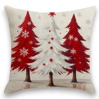 poszewka na poduszkę 45 x 45 cm motyw świąteczny boho pod243