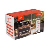 Radio przenośne retro FM AM SW Bluetooth USB LTC ELMA LXLTC118UBT