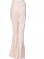 MISSGUIDED MATERNITY Spodnie ciążowe prążkowane różowe rozm.38