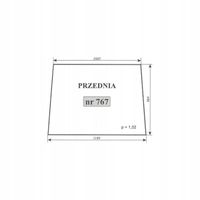 szyba przednia Massey Ferguson 3115, 3120, 3125, 3610, 3630, 3635