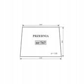 szyba przednia Massey Ferguson 3115, 3120, 3125, 3610, 3630, 3635
