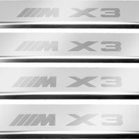 Listwa progowa BMW X3 G01 X3 M Stal nierdzewna 304 połysk 4szt