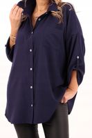 Koszula damska elegancka POLSKI PRODUKT duże rozmiary luźna oversize długa