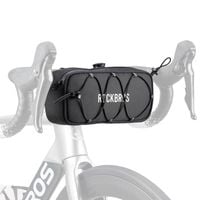 Torba sakwa rowerowa na kierownicę wodoodporna 1.9 l - czarna