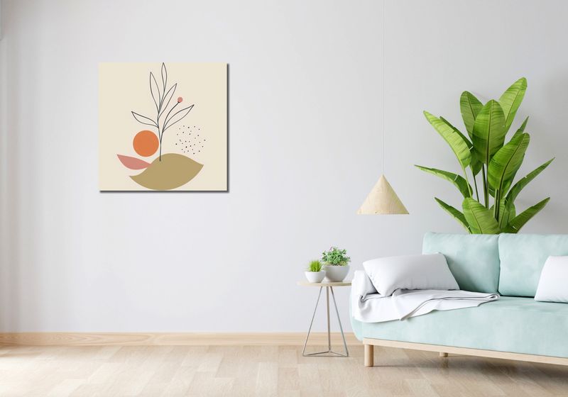 Obraz 70x70cm Subtelna Naturaleza zdjęcie 2