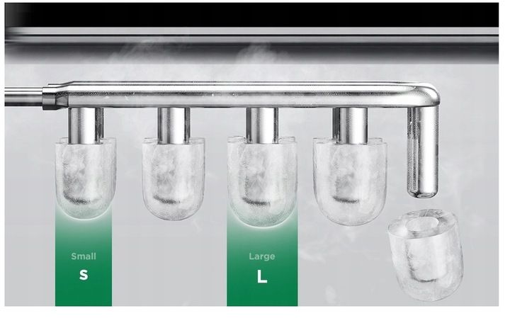 Kostkarka do lodu Vivax IM-122T srebrny/szary 240 W HIT NA LATO 2024 zdjęcie 10