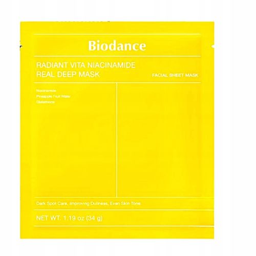 BIODANCE MASECZKI ŻELOWE DO TWARZY 4x34g NAWILŻENIE ROZŚWIETLENIE na Arena.pl