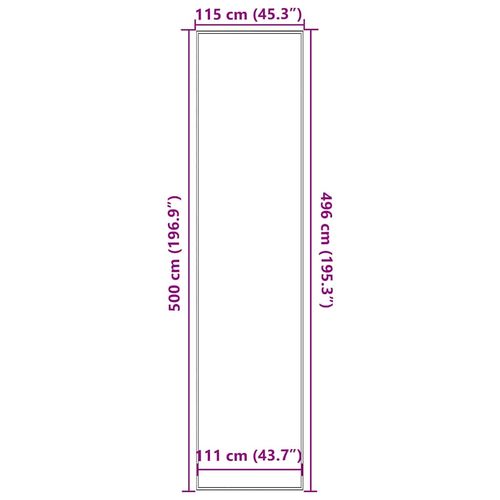 Wycieraczka Brązowa 115x500 cm na Arena.pl