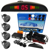 4 CZUJNIKI PARKOWANIA COFANIA LED LCD RÓŻNE KOLORY