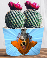 Doniczka do kwiatów/roślin - Grizzy i Lemingi