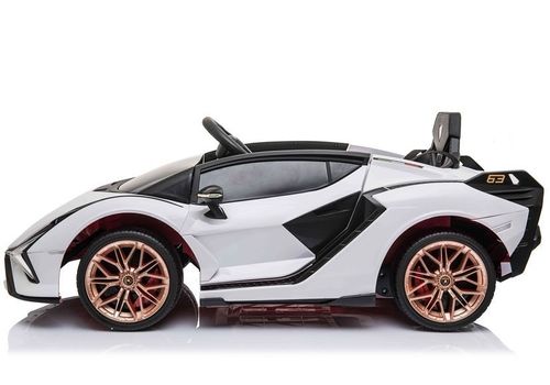 Auto Na Akumulator Lamborghini Sian Biały na Arena.pl