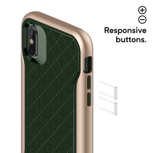 Caseology Apex Case - Etui iPhone X (Pine Green) na Arena.pl