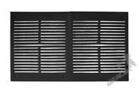 RUSZT PALENISKOWY 86X51 CM - PODWÓJNY ŻELIWNY GRILLOWY GRILL