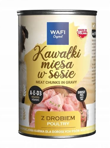 WIEJSKA ZAGRODA WAFI KARMA MOKRA MIX 12X400G na Arena.pl