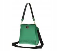 Laura Biaggi – torebka worek zielona F225