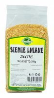 Siemię Lniane Złote 500g SMAKOSZ