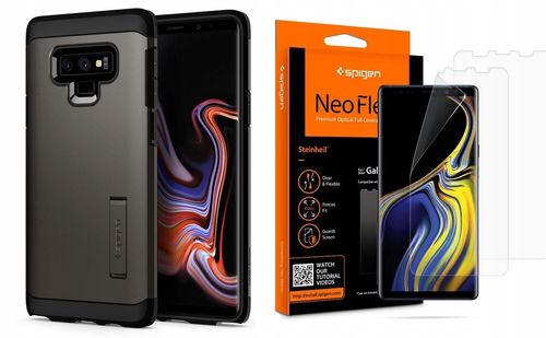 ETUI SPIGEN TOUGH ARMOR GALAXY NOTE 9 + 2X FOLIA na Arena.pl