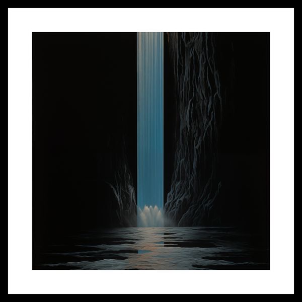 Plakat 30x30cm Wodospad Światła zdjęcie 3