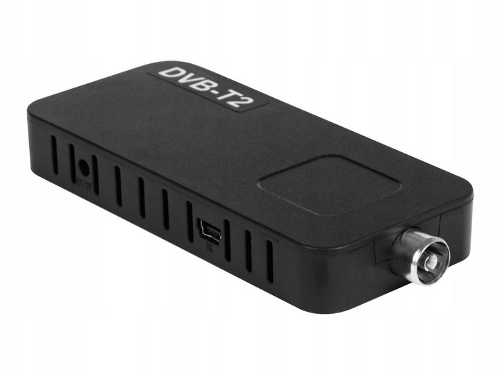 DEKODER TUNER TV DVB-T2 HEVC H.265 FULL HD MINI STICK PILOT ZESTAW zdjęcie 6