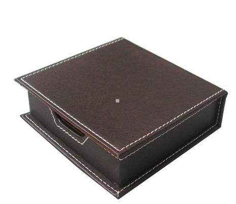 ORGANIZER BIUROWY - Kwadratowy - skóra na Arena.pl