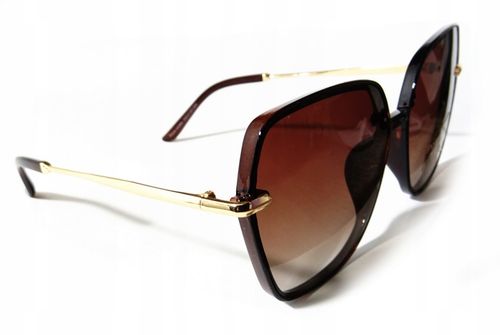 OKULARY PolarZONE MARKOWE DAMSKIE POLARYZACYJNE PRZECIWSŁONECZNE ETUI na Arena.pl