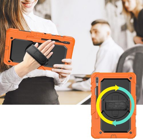 Etui do Samsung Galaxy TAB S8 11" z Paskiem na Ramię Pomarańczowe na Arena.pl