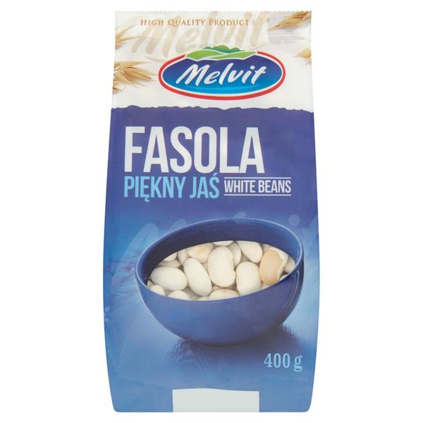 Melvit Fasola Piękny Jaś 400 g zdjęcie 1