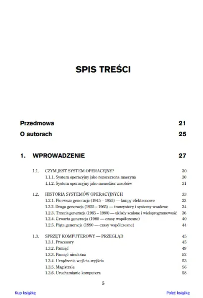 Systemy operacyjne wyd. 5 zdjęcie 3