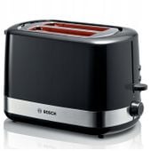 Toster Bosch TAT6A513 800W Ruszt 2 Tosty Czarny Opiekacz do chleba kanapek