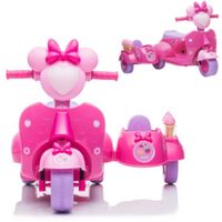 Skuter Lodziarnia Trójkołowy JT5258 Różowy