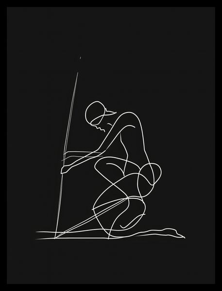 Plakat 30x40cm Linia zdjęcie 2