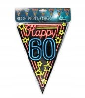 Girlanda 60 Years Neon Party 10m