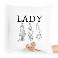 Poduszka Prezent Dla Dziewczyny Lady Z Nadrukiem Ze Zdjęciem