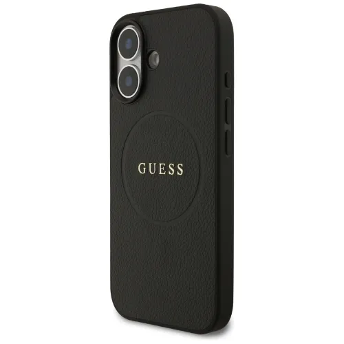 etui guess grained ring magsafe do iphone 17 - czarne na Arena.pl