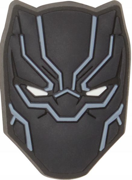 Przypinka Ozdoba Jibbitz Charms Pin Do Butów Crocs Black Panther Charm zdjęcie 1