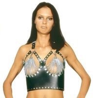 Biustonosz "top" Z Odpinanymi Łańcuchami Leder 6001