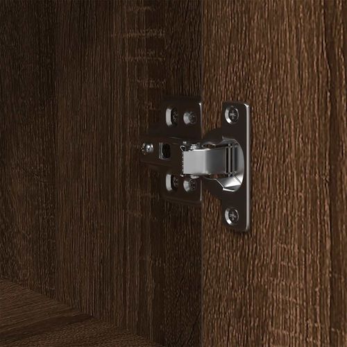 Szafka łazienkowa z półkami, brązowy dąb, 36x35x95 cm na Arena.pl