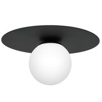 PLAFON LAMPA SUFITOWA LUMINEX FLAT 3308 CZARNY