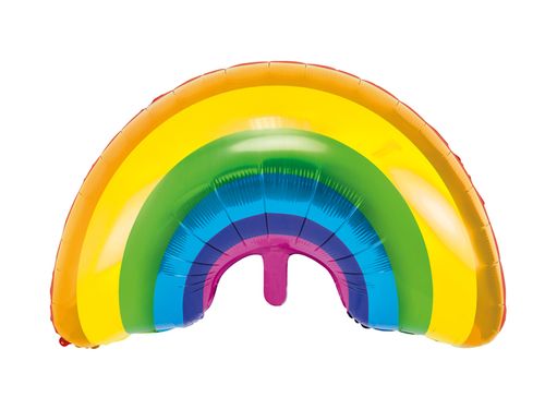 Balon foliowy Tęcza, mix, 73x45cm na Arena.pl