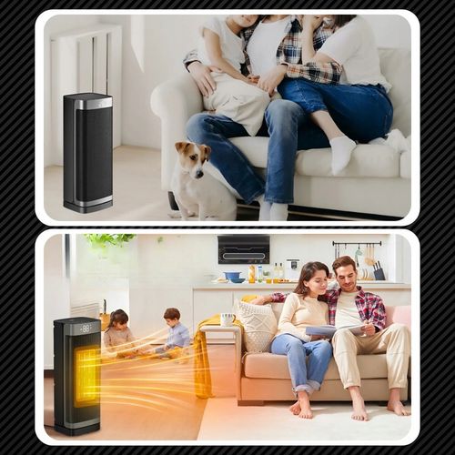 Termowentylator Farelka Cichy 2000W + Timer 4 Tryby Energooszczędny na Arena.pl