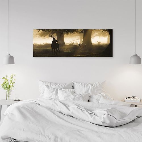 Deco Panel, Jelenie we mgle 150x50 na Arena.pl