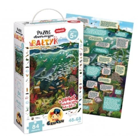 Puzzle 84 Elementy Obserwacyjne Bałtyk na Arena.pl
