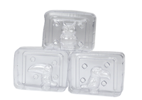 ZESTAW TWÓRCZY RZEŹBY PTAKÓW  Z FARBKAMI DO GIPSU