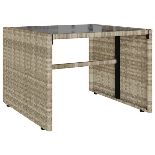 4-cz. zestaw wypoczynkowy do ogrodu, poduszki, jasnoszary na Arena.pl